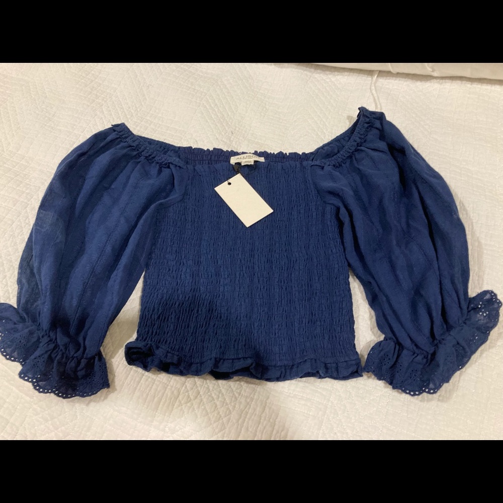 Allison New York Puff Sleeve Blouse